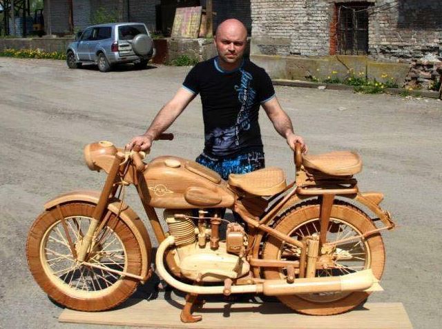 Wooden bike 1