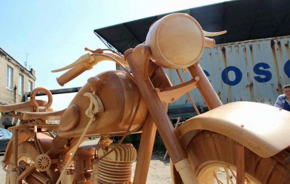 Wooden bike 2