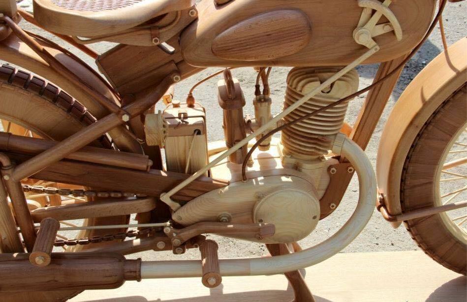 Wooden bike 3