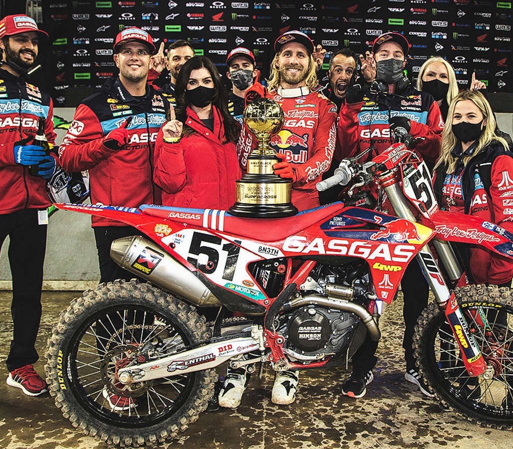 SX Gas Gas 450 team Barcia win 2